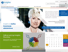 Tablet Screenshot of insights.pl